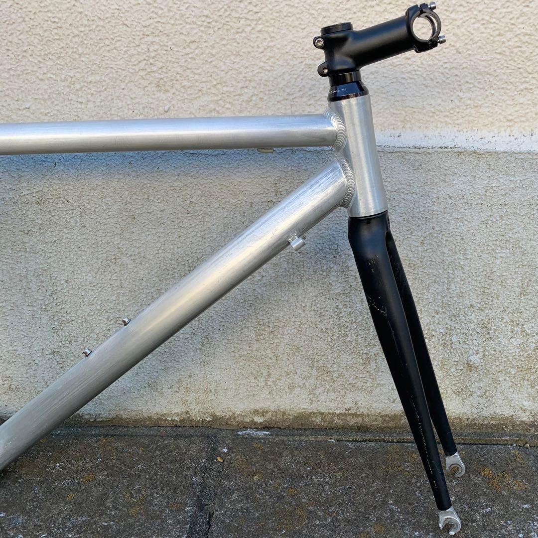 【送料込】ロードバイク フレームセット 現状品 イーストン 製 パイプ使用