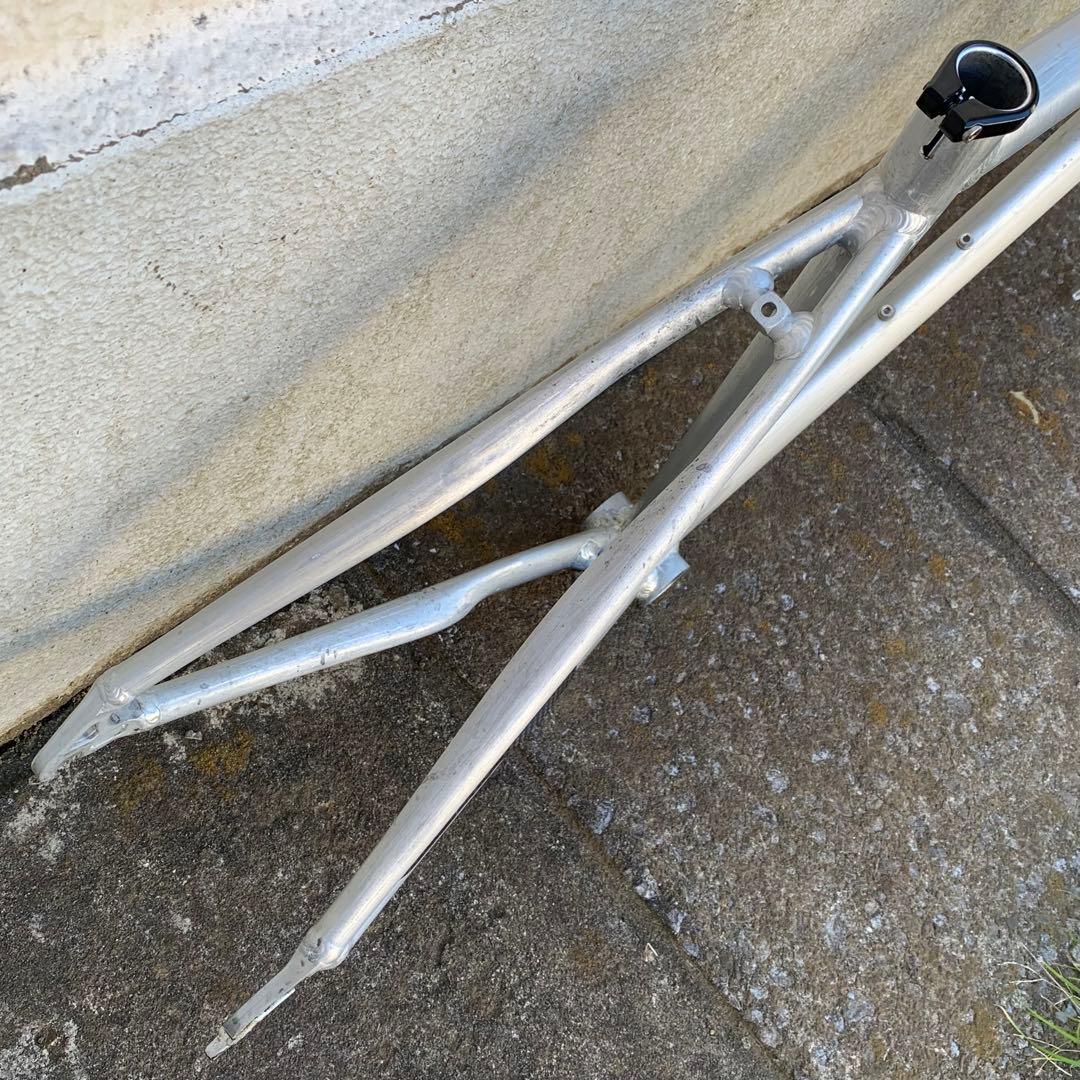 【送料込】ロードバイク フレームセット 現状品 イーストン 製 パイプ使用