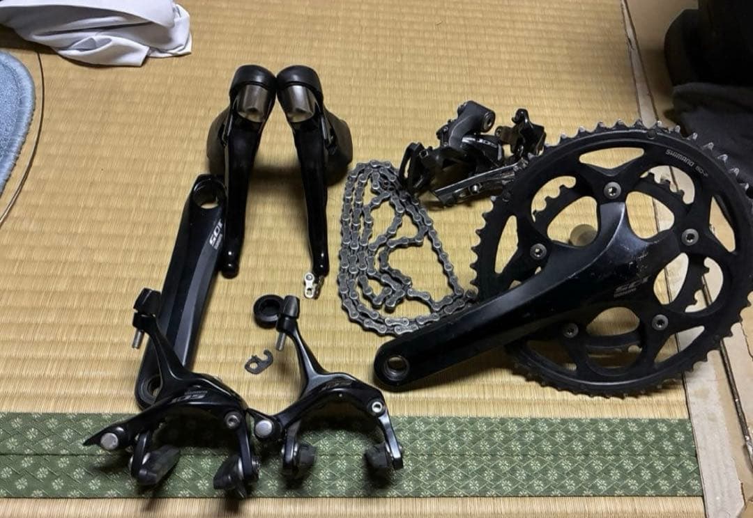 2/1までSHIMANO 5700コンポーネント グループセット