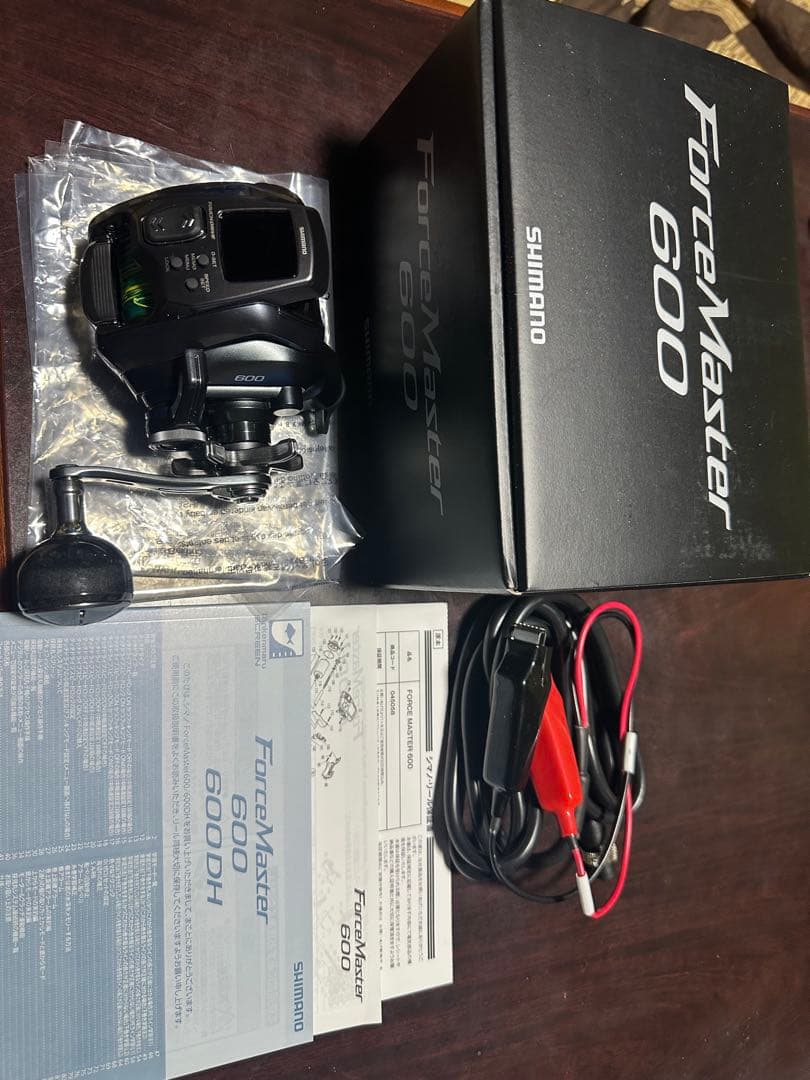 シマノ23 フォースマスター600 使用1回　極美品