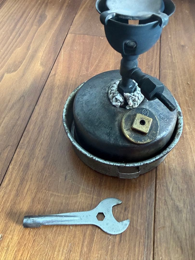 グスタフ　ジュエル34 ドイツ製ガソリンストーブ　ジャンク品