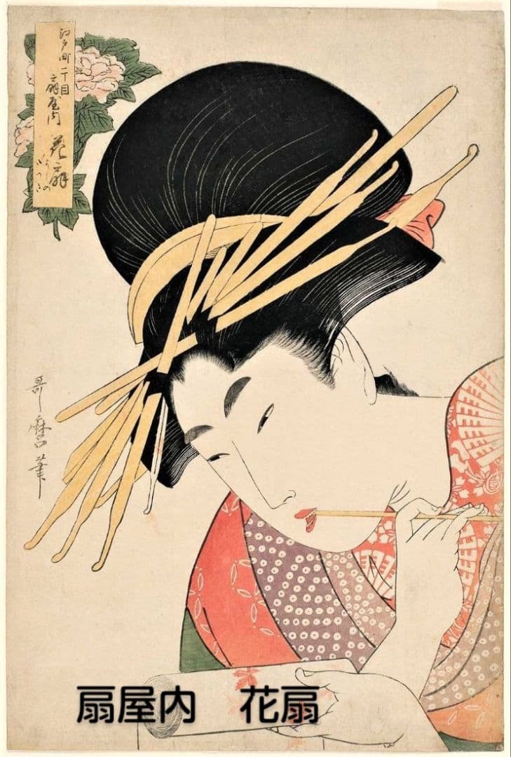 喜多川歌麿　選集「歌麿が描いたおんなたち」其の弐