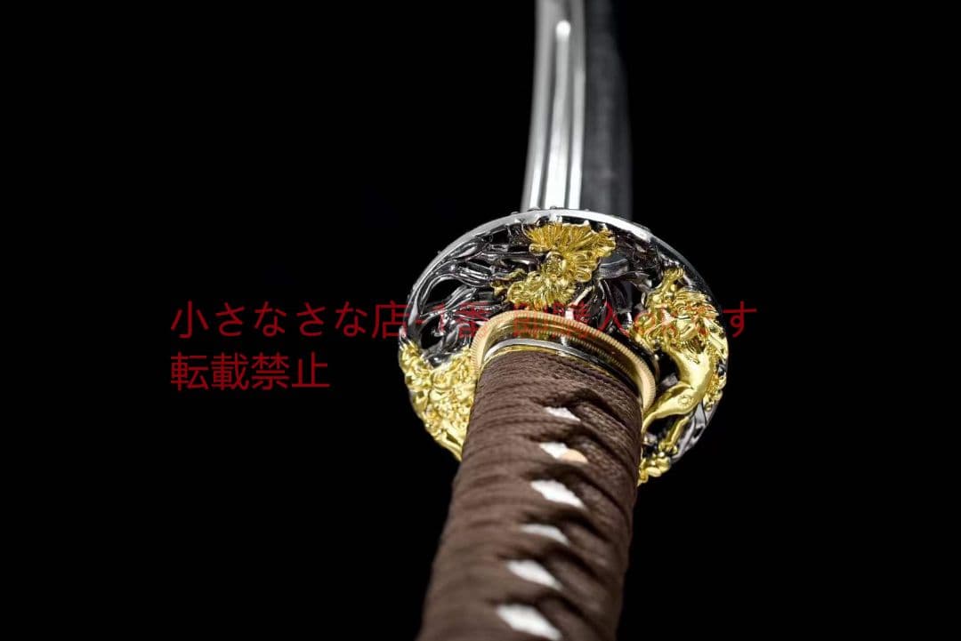 20寸小烏丸焼刃打刀『獅子舞』 古兵器 武具 刀装具 日本刀 模造刀 居合刀