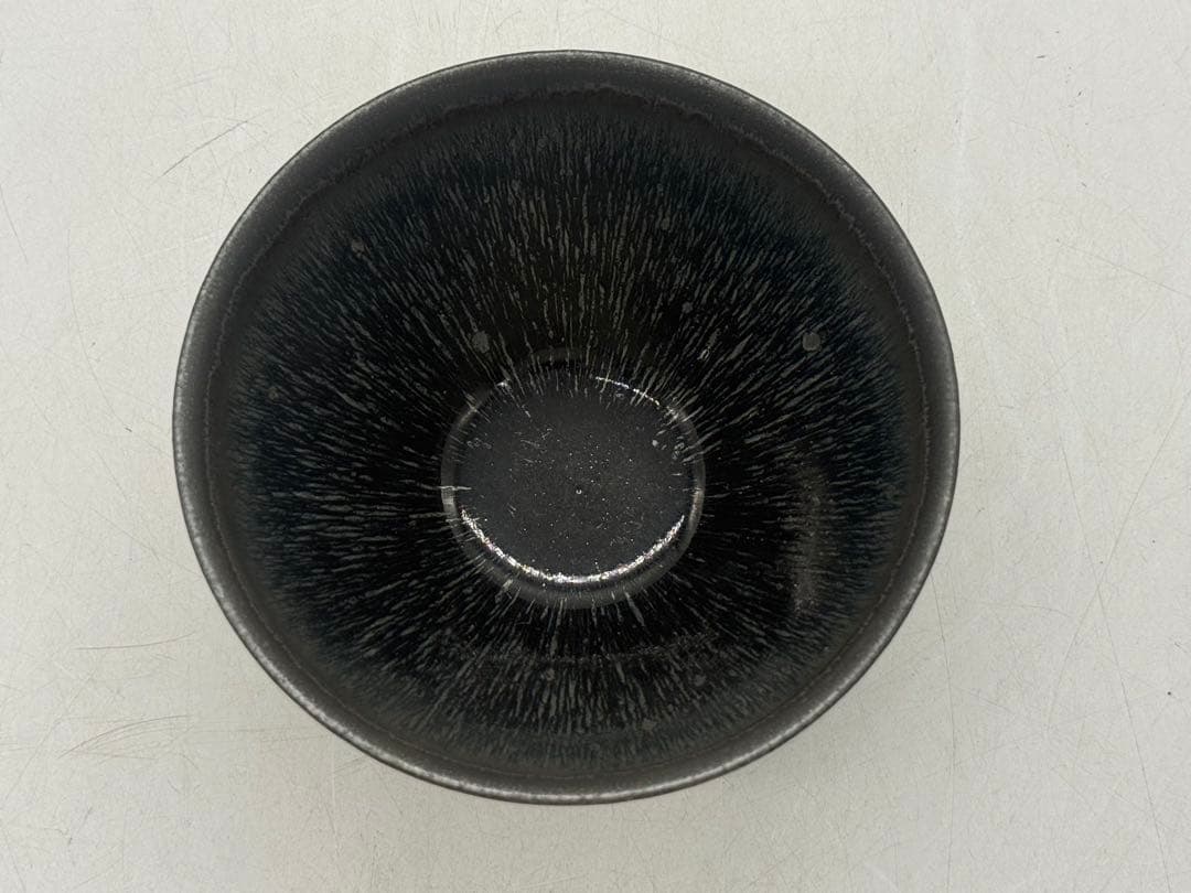 ※中国　建窯　銀豪天目茶碗　送料込み260125