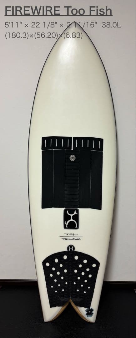 【フィン付】Too Fish 5'11\