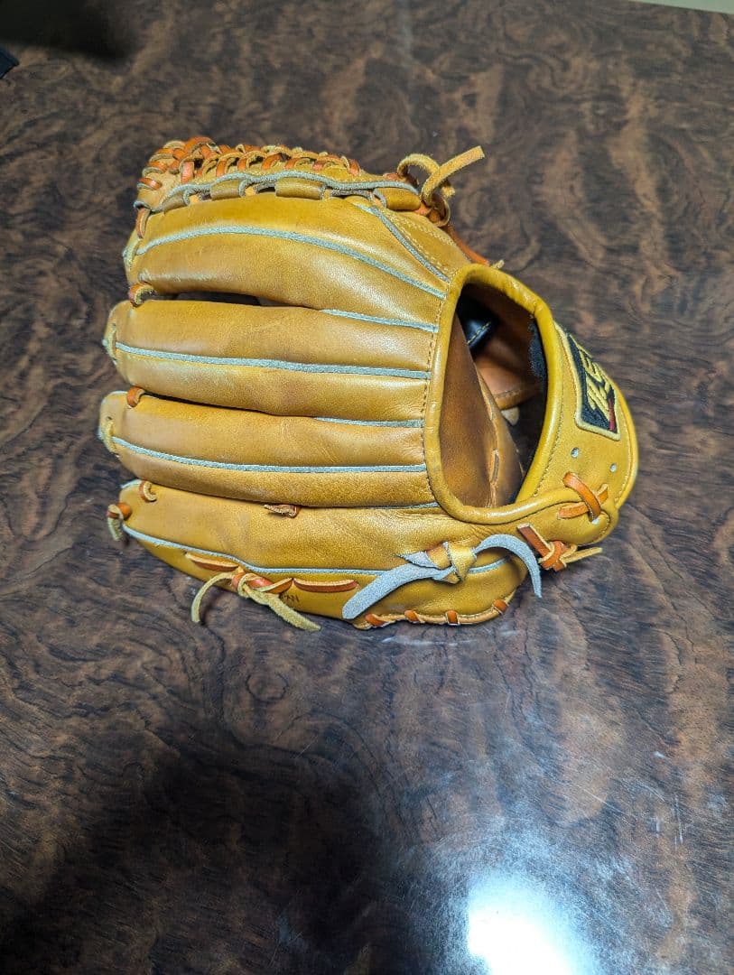 ZETT PROSTATUS 軟式グローブ オレンジ