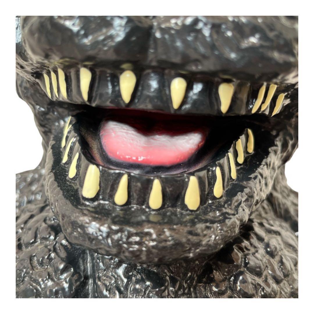 【当時物】ゴジラ 高さ約35cm でっかい貯金箱 1994 ソフビ製 フィギュア