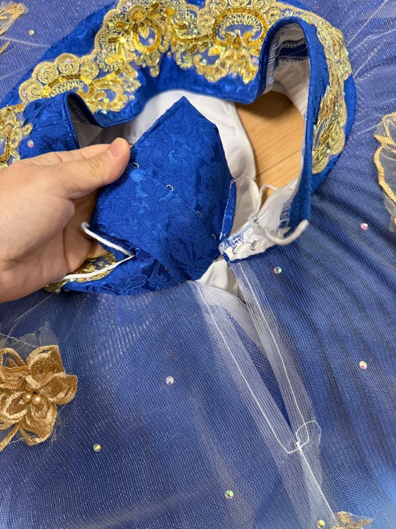 【再値下げ中】新品＊バレエ衣装 セパレートタイプ　海賊などに(青)