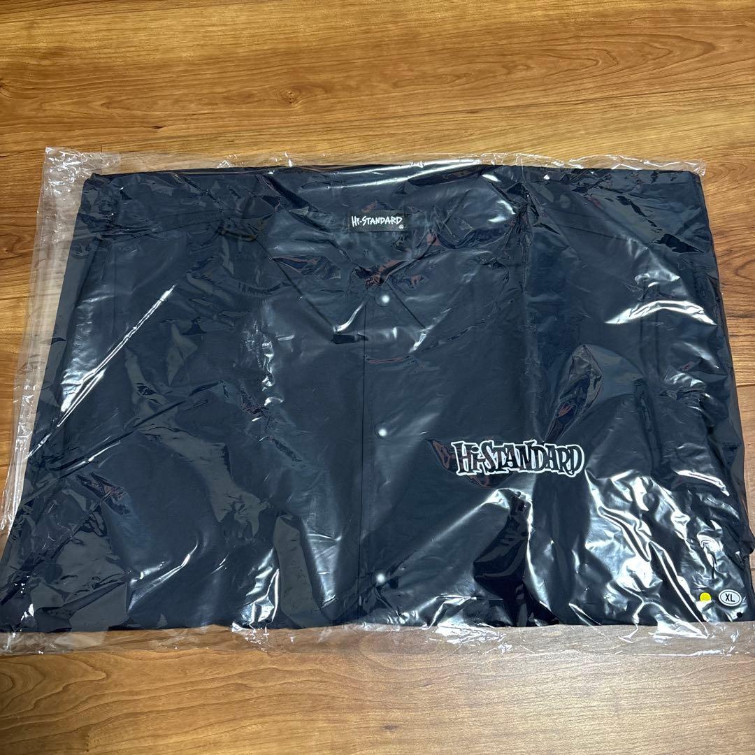 ミュージシャン Hi-STANDARD LOGO COACH JACKET NAVY