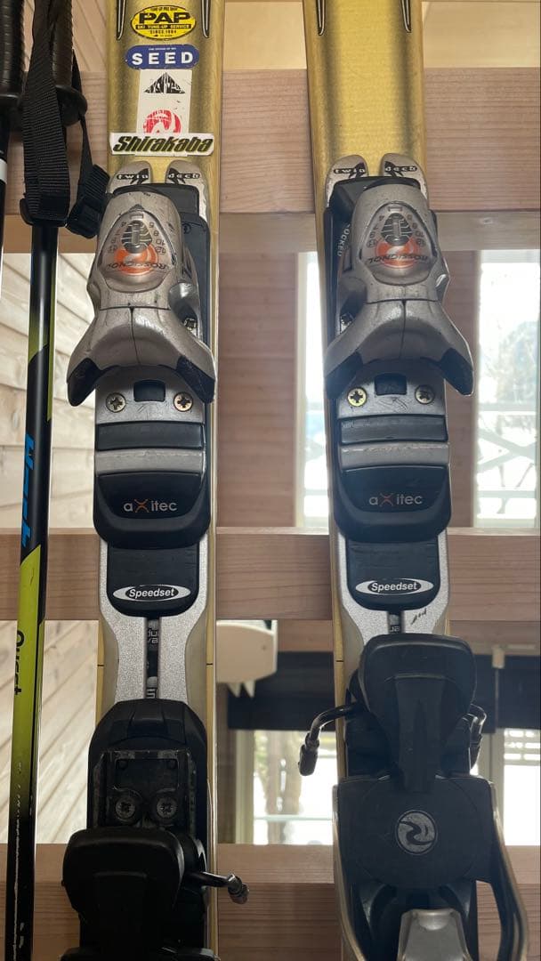 ロシニョールカービングスキー板子供ジュニアkidsキッズ158cmセット男子大人