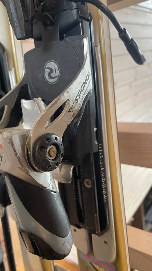 ロシニョールカービングスキー板子供ジュニアkidsキッズ158cmセット男子大人