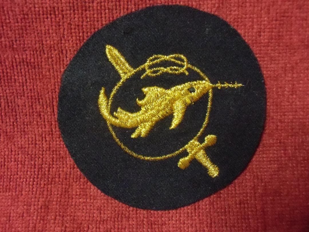 ＢＷ/ドイツ軍＊連邦軍＊海軍＊１９５７小規模戦闘部隊員章２級（実物）