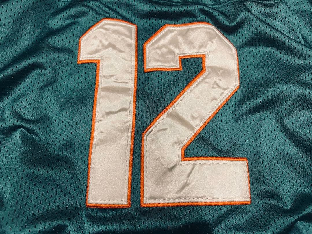 ゲームシャツ 古着 90s Mitchell & Ness マイアミ NFL