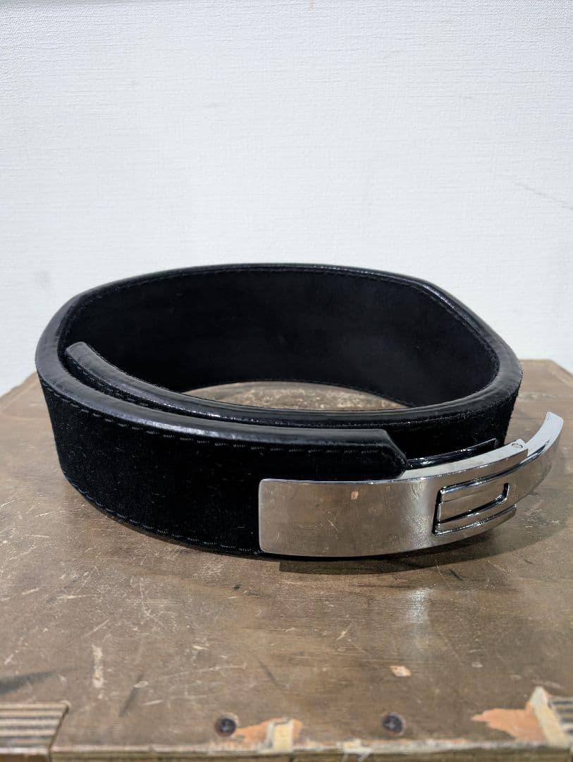 ONI 鬼 レバーアクション ボディビルベルト NX バックル付き／Sサイズ