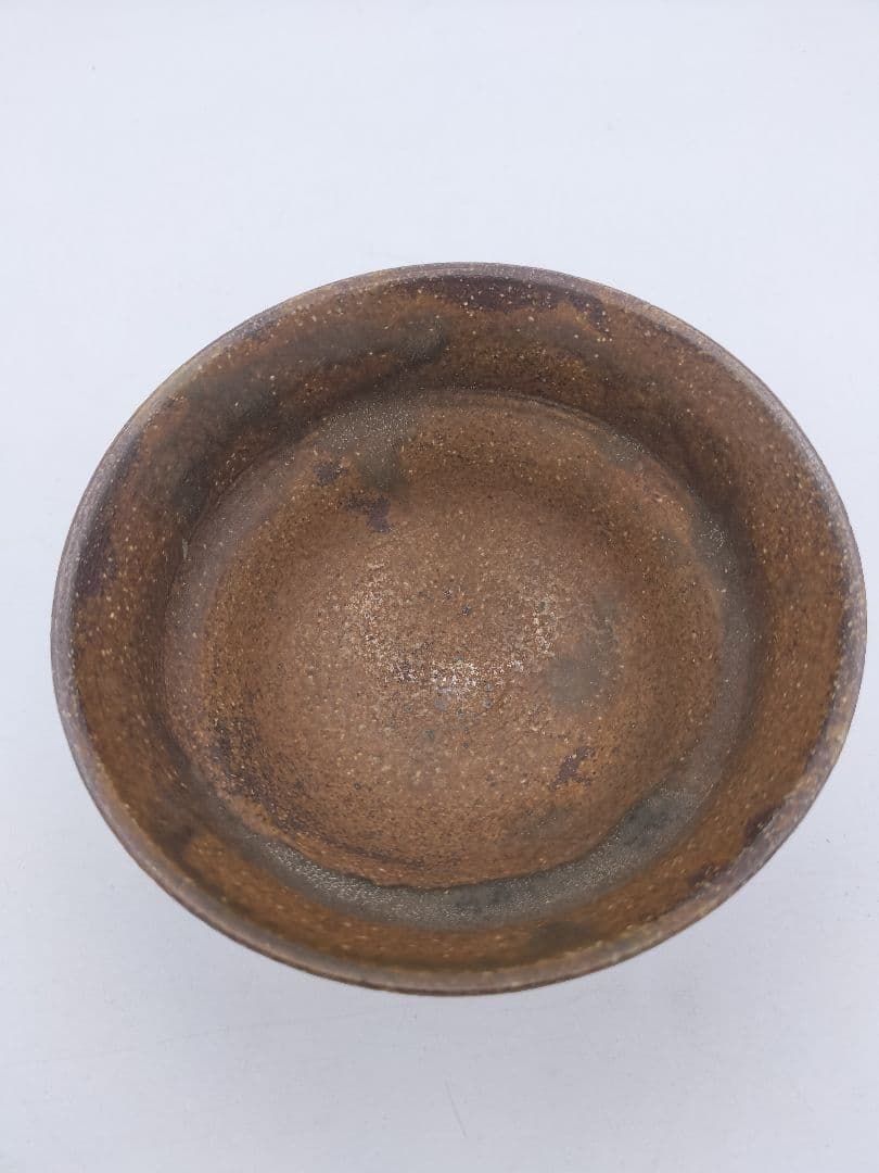 c498 茶碗 柿の蒂写 高麗陶窯 曹東憲 木箱 茶道具 古物