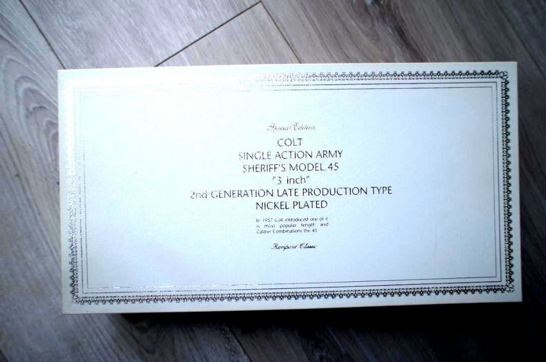 RAMPANT Colt SAA Sheriff's Model　限定モデル