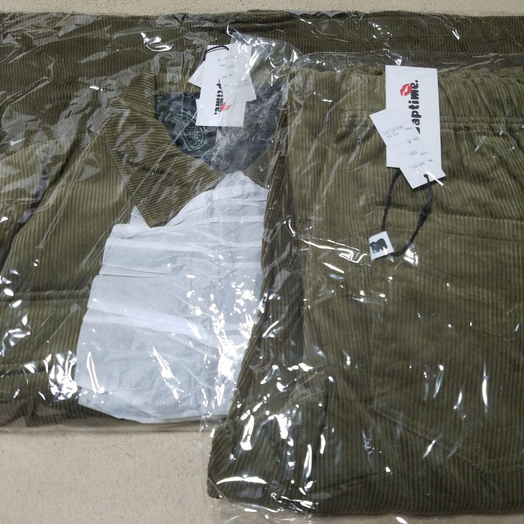 ナップタイム naptime. コーデュロイ Nissy 西島隆弘　カーキ