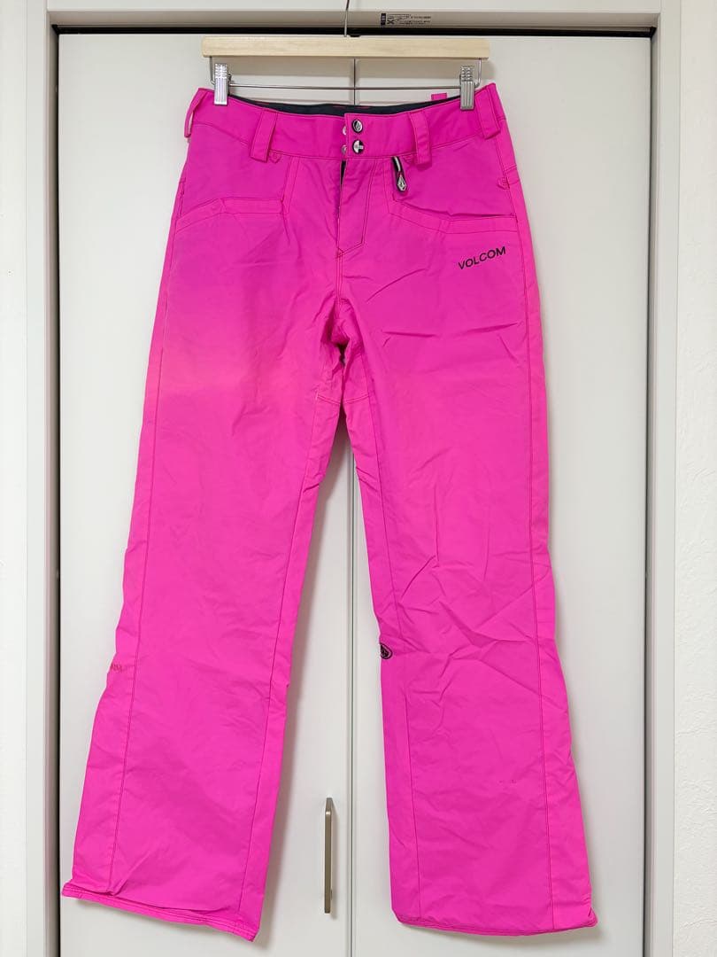 ボルコム Volcom スノボーウェア スキーウェア上下 レディース S ピンク