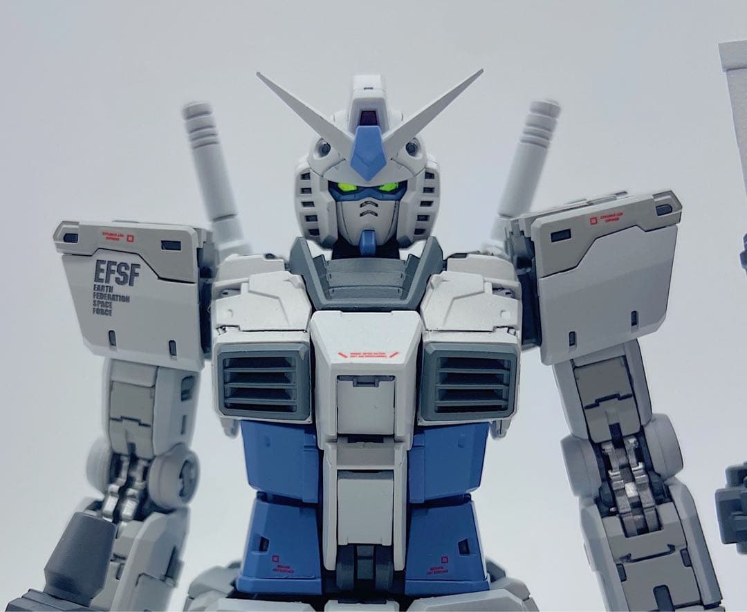 RG RX-78-2ガンダムVer.2.0 【G-3カラー】 全塗装　完成品