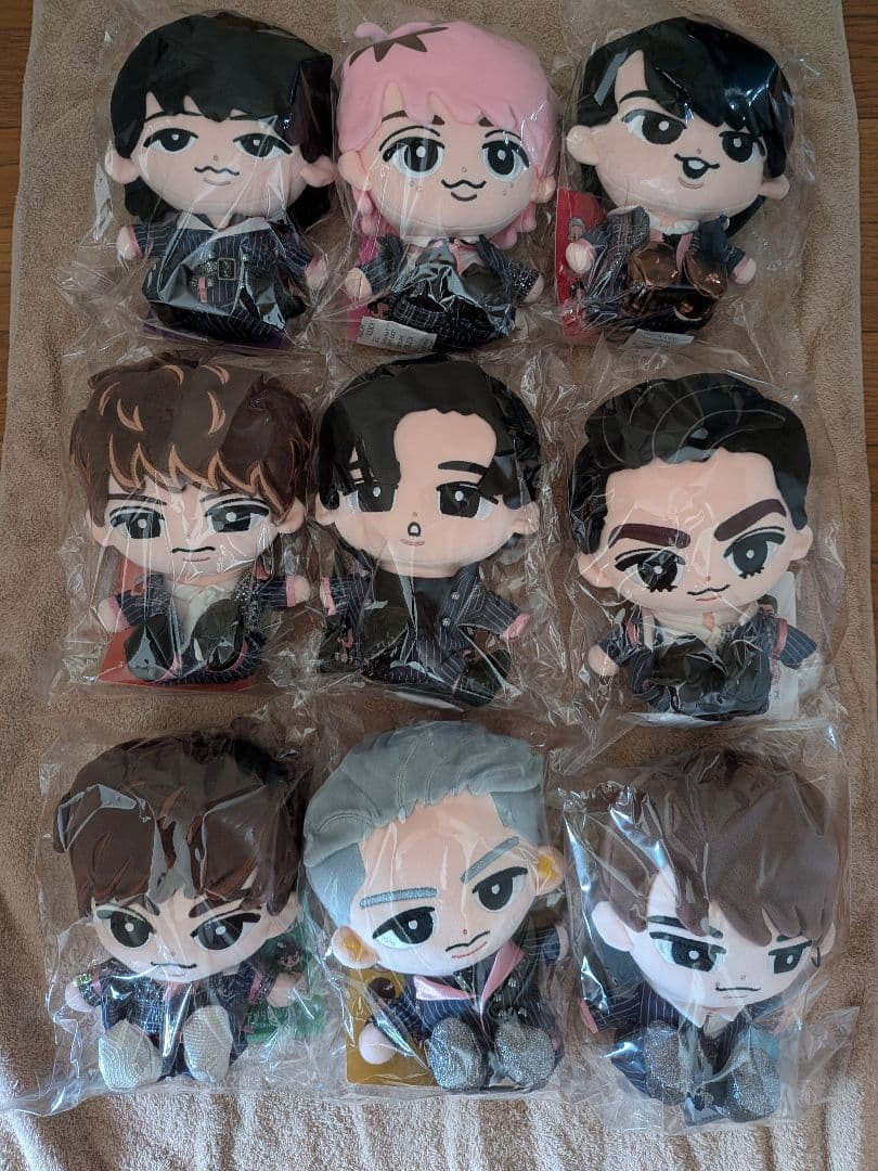 Man すのチル BIG ぬいぐるみ ぶら下がらないシリーズ 9人