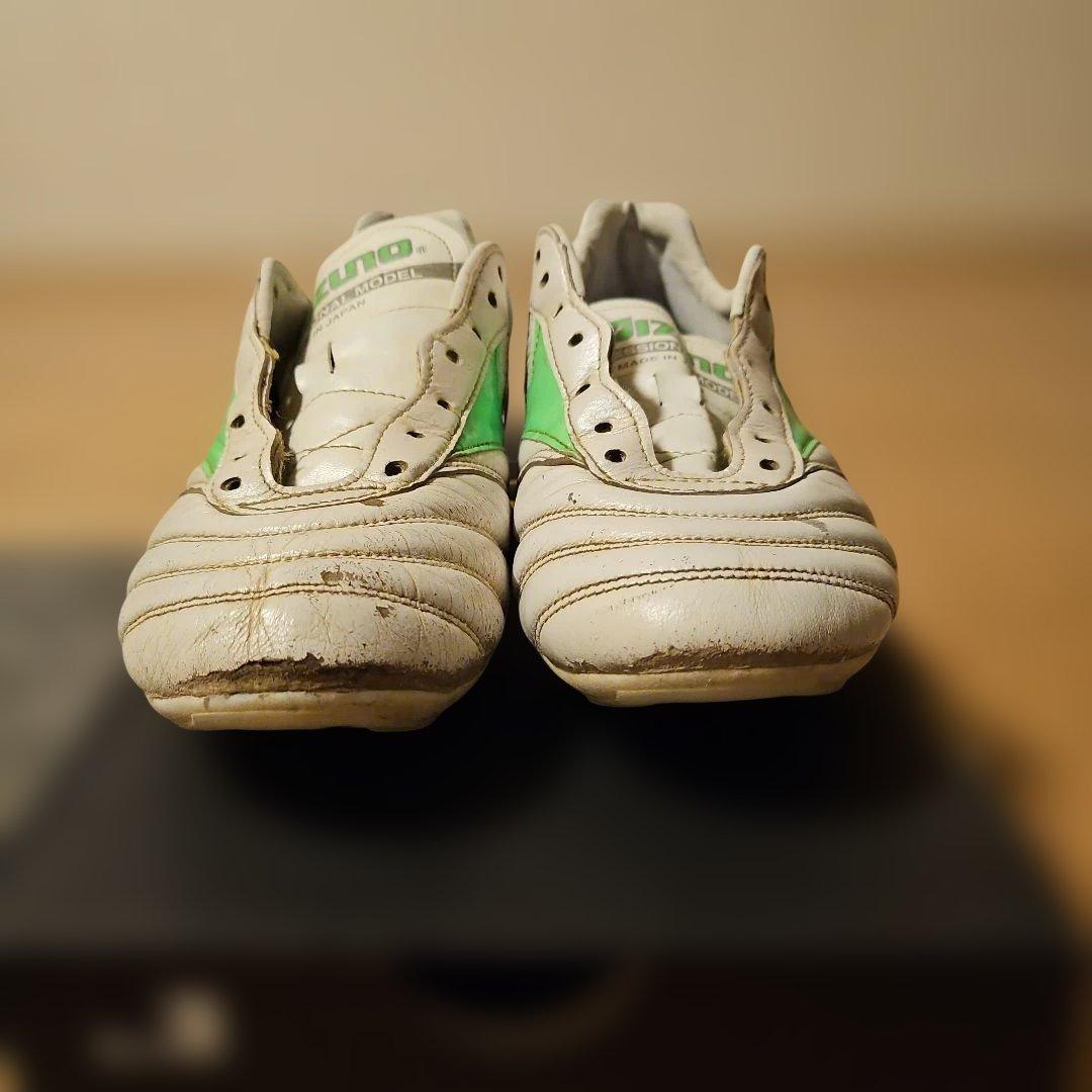 Mizuno モレリア2JAPAN サッカーシューズ ホワイト/グリーン