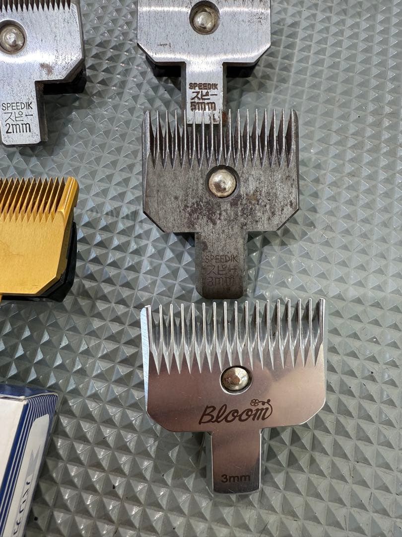 トリミング用バリカン刃セット