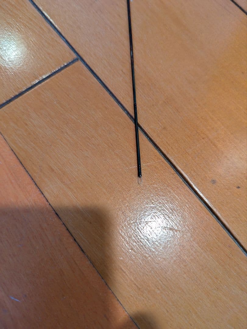 へら竿、恵舟 15.4.鶯研ぎ出し、へらぶな 竹竿