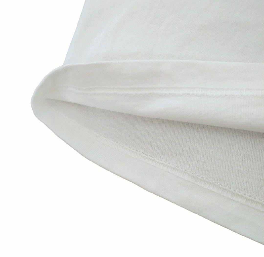 Golfickers ゴルフウェア メンズL 白 半袖Tシャツ アヒル