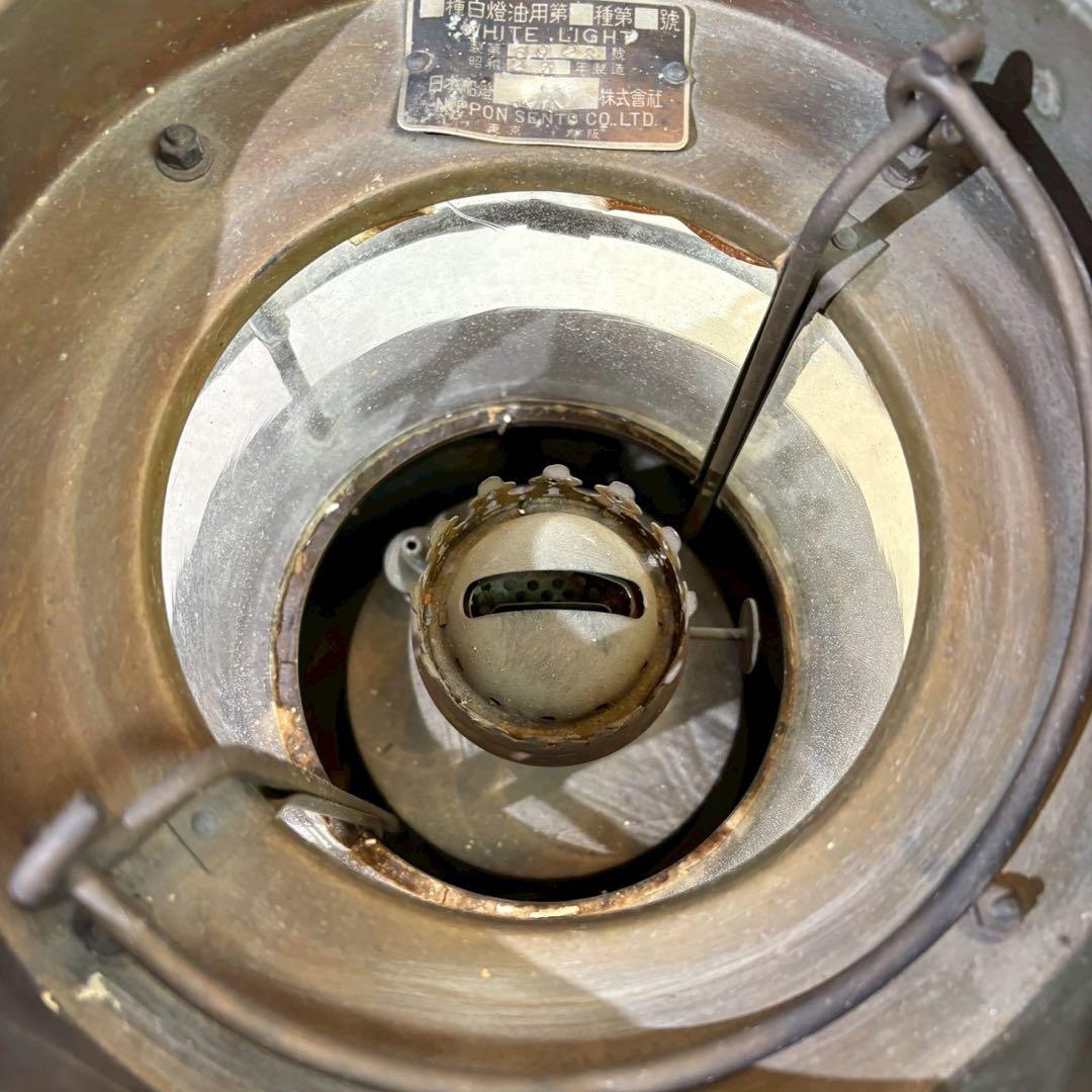 日本船燈株式会社　マリンランプ オイルランプ　船舶ランプ　1953年