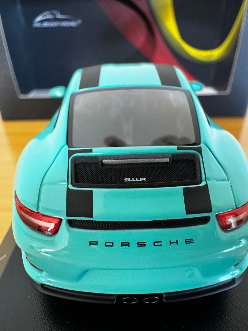 【MINICHAMPS】限定504台Porsche911 R Mintgreen