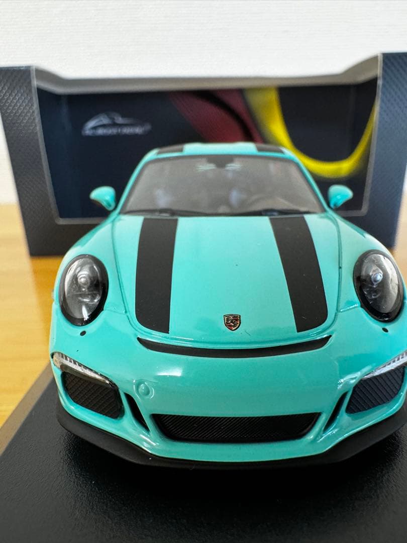 【MINICHAMPS】限定504台Porsche911 R Mintgreen