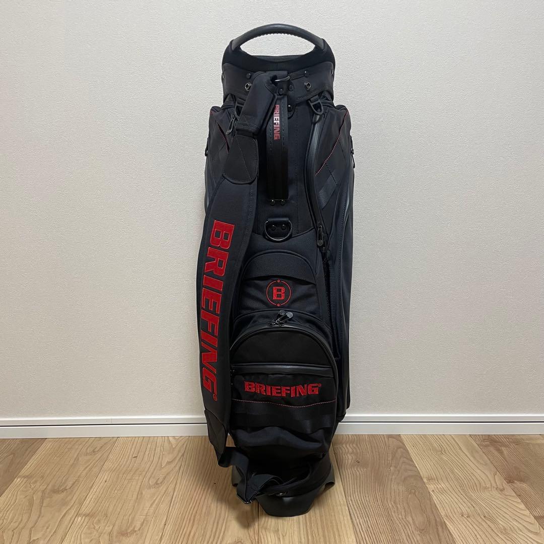 【超美品】ブリーフィング CR-10 キャディバッグ CR-4 ブラック