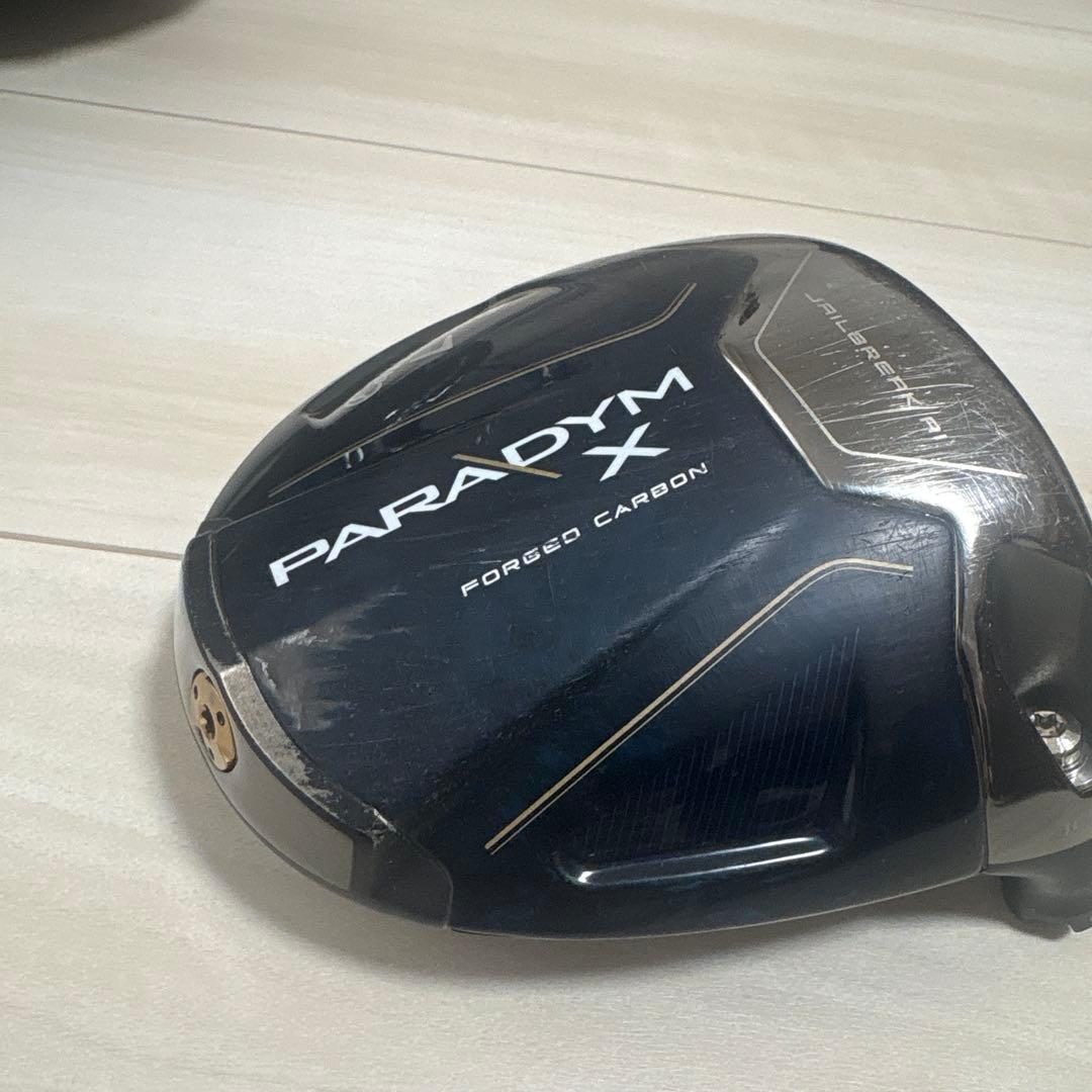 Callaway パラダイムXドライバー ヘッドのみ カバー付