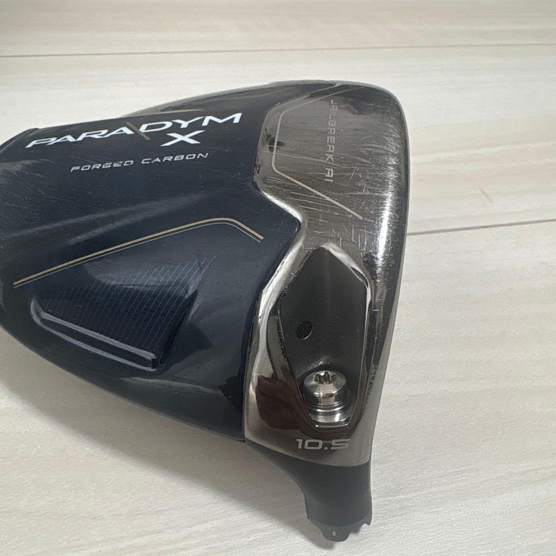Callaway パラダイムXドライバー ヘッドのみ カバー付