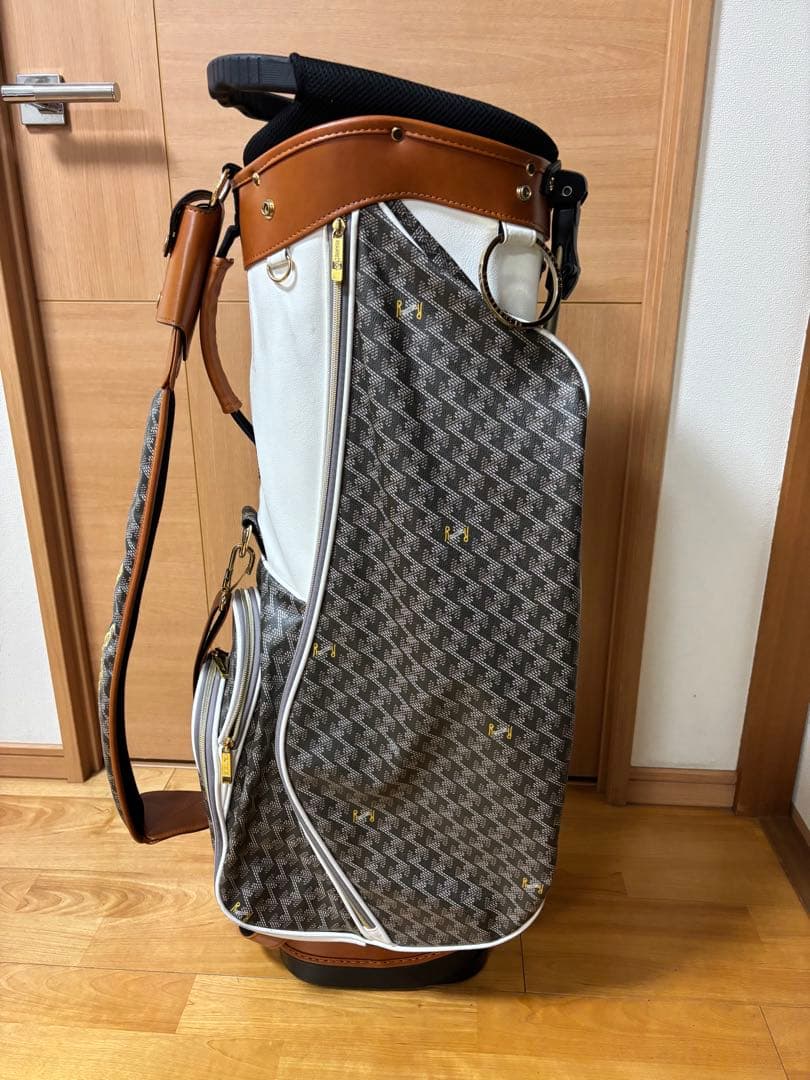 Resurrection ゴルフキャディバッグ ホワイト/グレー