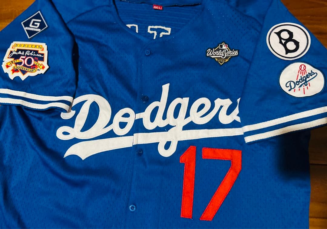 MLB ドジャース　大谷翔平　ユニフォーム　2025WS ゴールドバッターマン