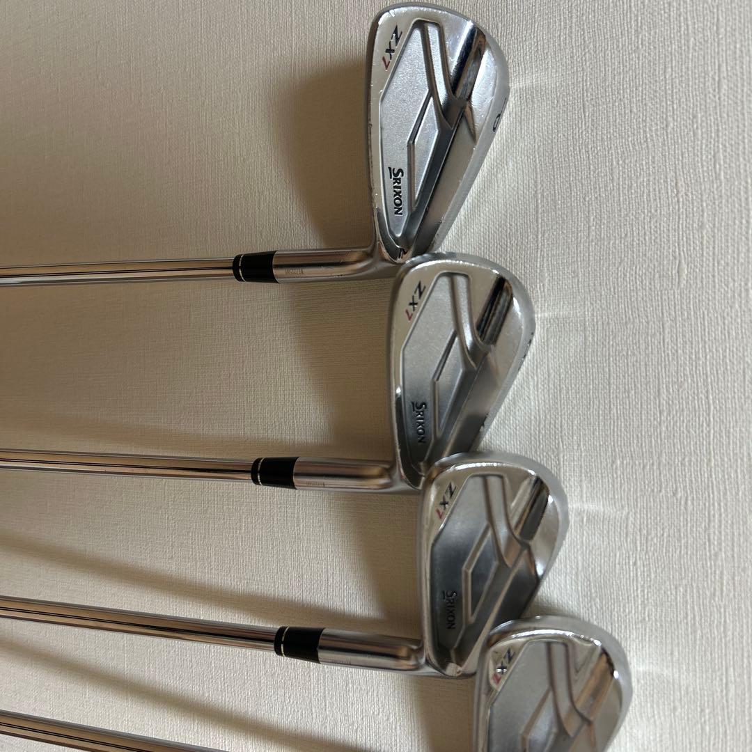 年内限定　スリクソン　ZX7 ダイナミックゴールドツアーイシュー　5-Pセット