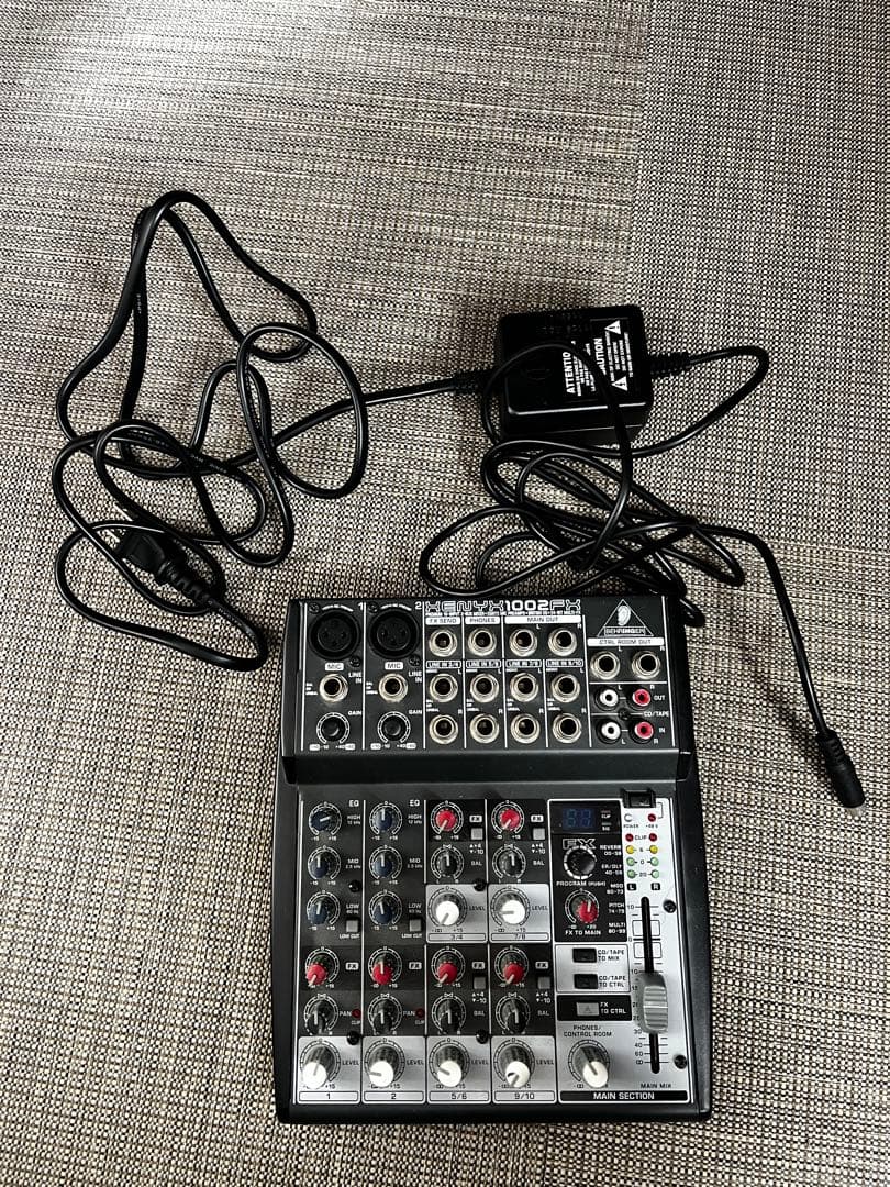 MXL770 マイクスタンド　ポップガード　アナログミキサーのセット