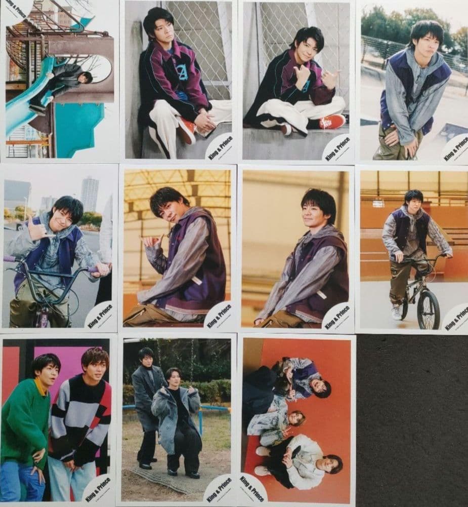 岸優太 King&Prince キンプリ 公式写真 ① Jロゴ ソロ 混合