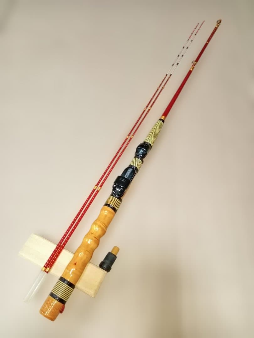 チヌ竿　筏竿　 手作り　布袋竹