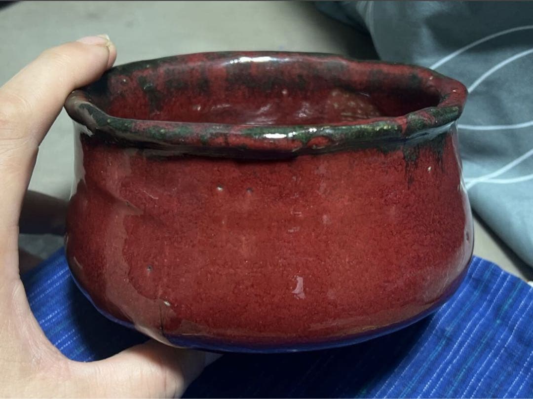 南龍院極 表千家吸江斎箱書 赤志野茶碗 徳川印 銘『千種』