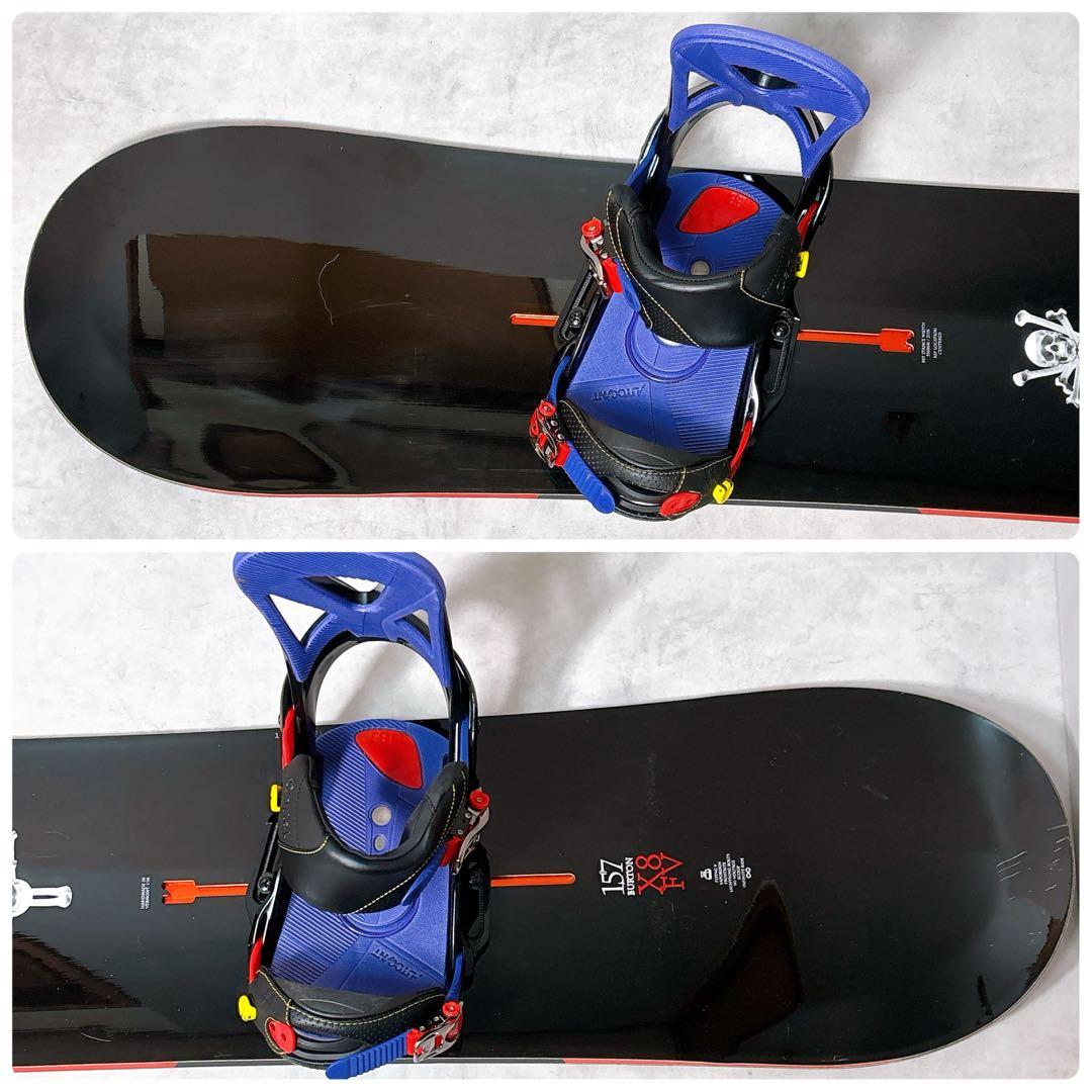 バートン X8FV ハイエンド　プレミアムコンデション　スノーボード2点セット