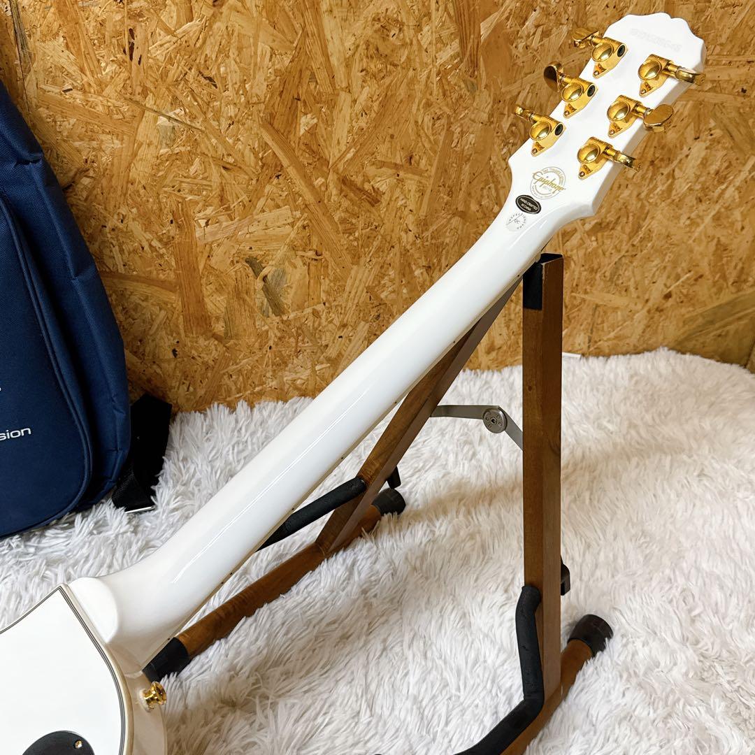美品！数量限定モデル Epiphone LesPaul Custom Lite