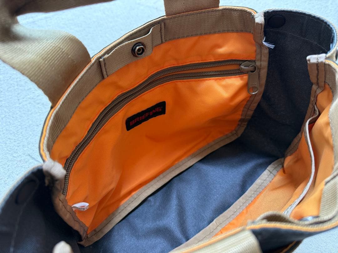 BRIEFING トートバッグ 限定スティール