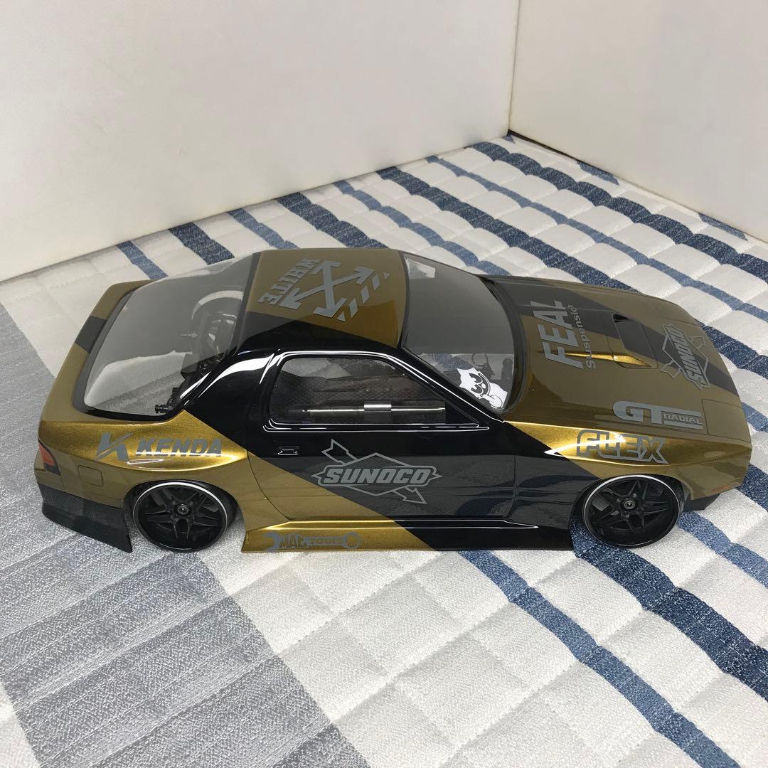 ラジコン・ラジドリ・fc3sバンパーレス仕様