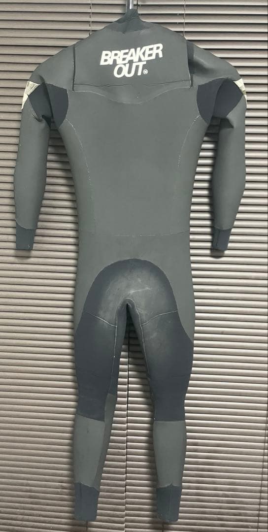 BREAKER OUT セミドライ ウェットスーツ　フルスーツ 裏起毛 L