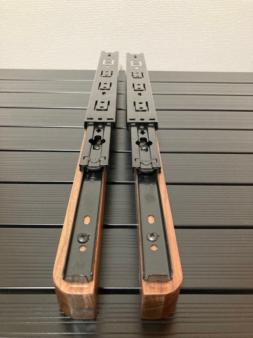 BundleWonk シェルコン 25 天板 レジン ウォルナット 幾何学 麻柄