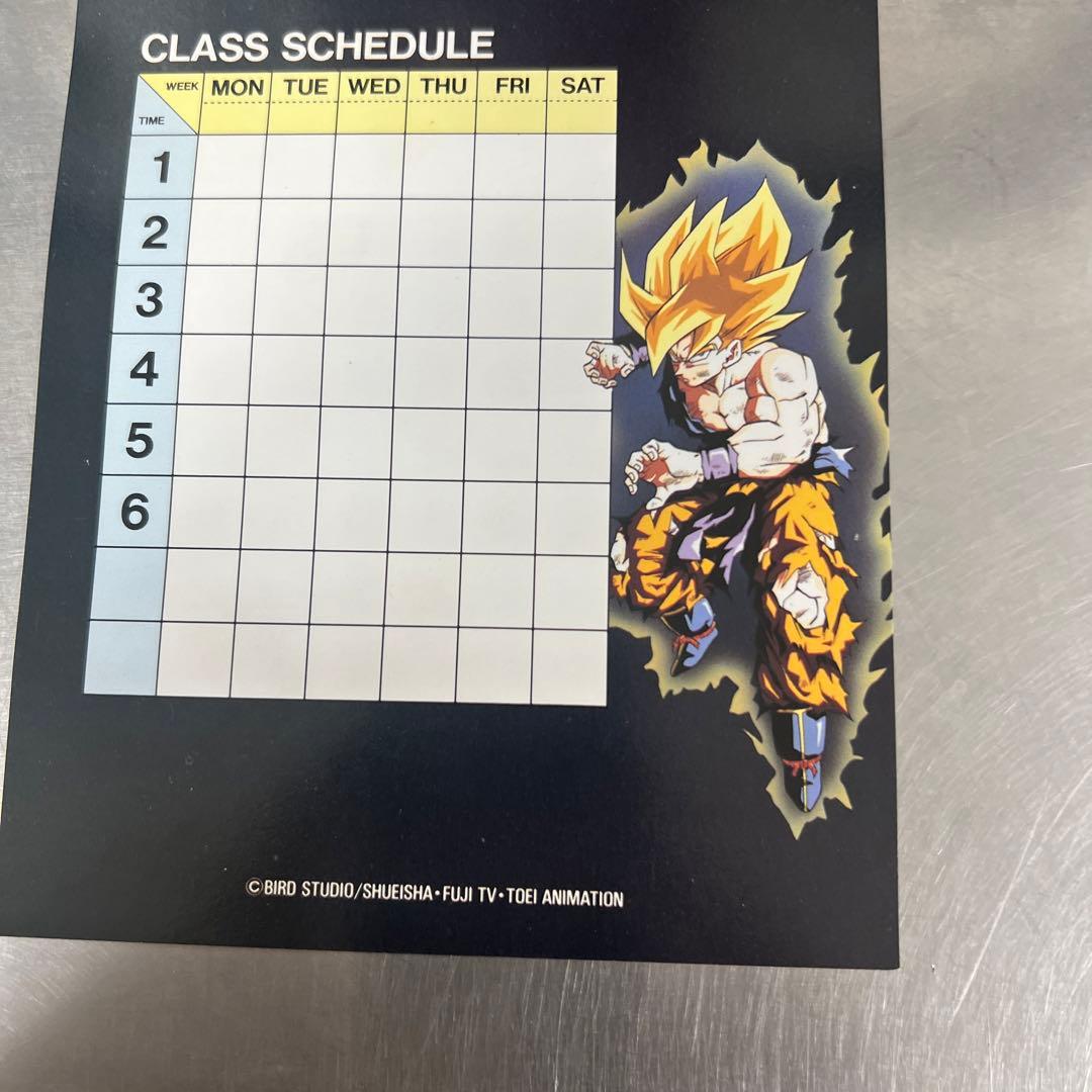 ドラゴンボール schoolカレンダー