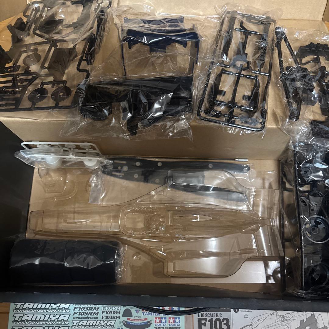 3*b様 Tamiya F103RM 1/10スケール未組立キット不足パーツあり