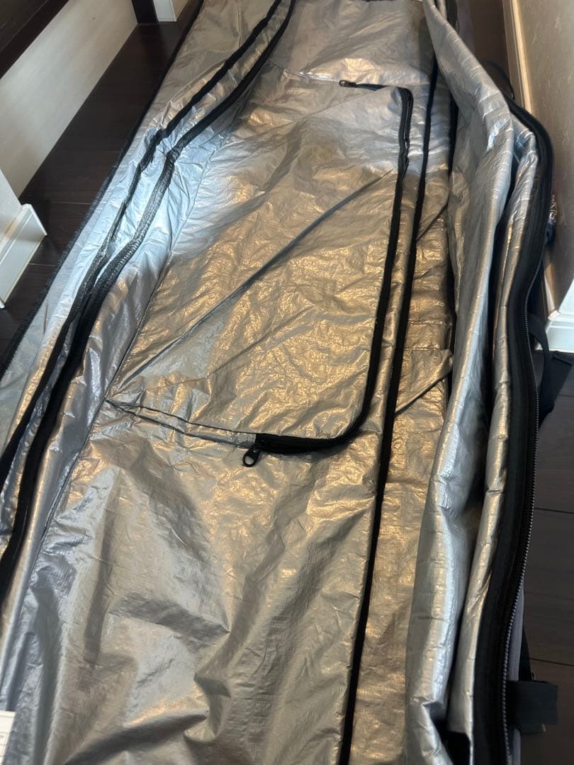 スキー、スノーボード用キャスター付きキャリアケース　K2